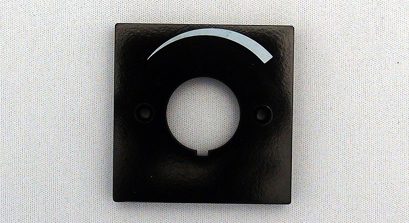 Oberteile für Lautstärkesteller JUNG CD500 schwarz