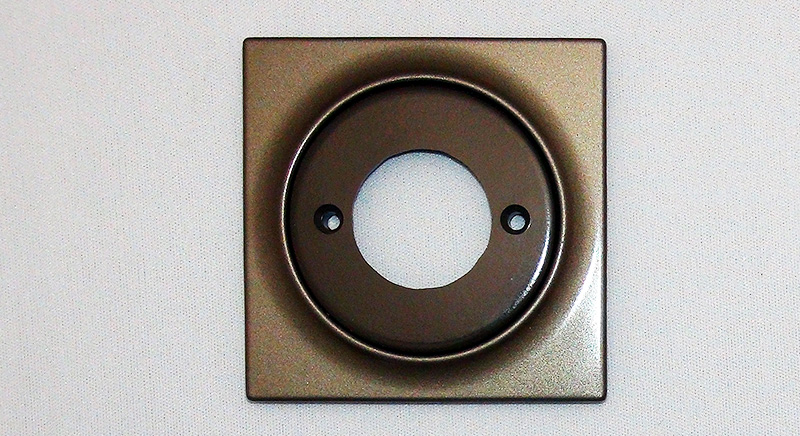 Abdeckung GIRA Trias braun/Metallic