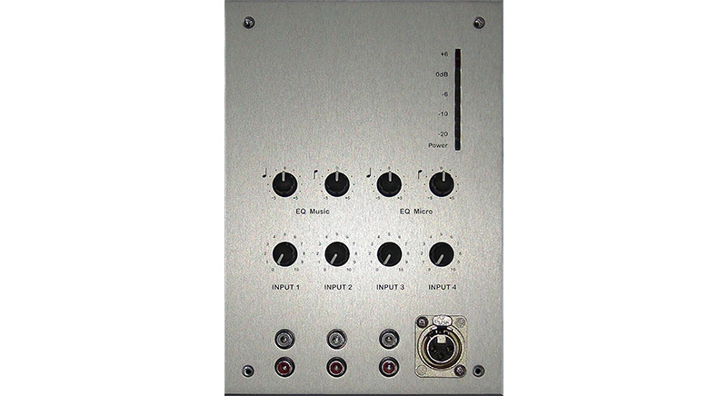 BRC4EASC3 
          Einbau-Mischvorverstärker