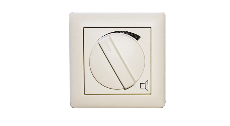 Classic Serie 
          Lautstärkesteller mono 100 V