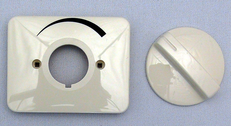 Oberteil für Lautstärkesteller<br>
          Busch Jaeger alpha nea weiss