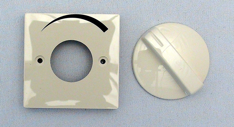 Oberteile für Lautstärkesteller Merten Serie M weiss